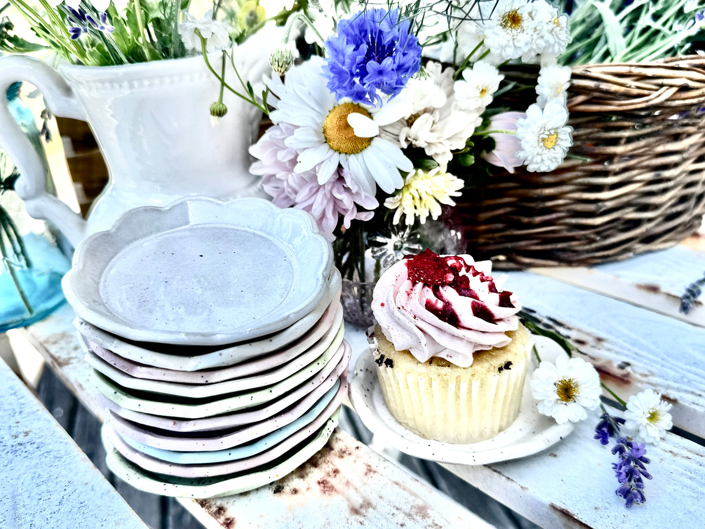 Cupcake Plate