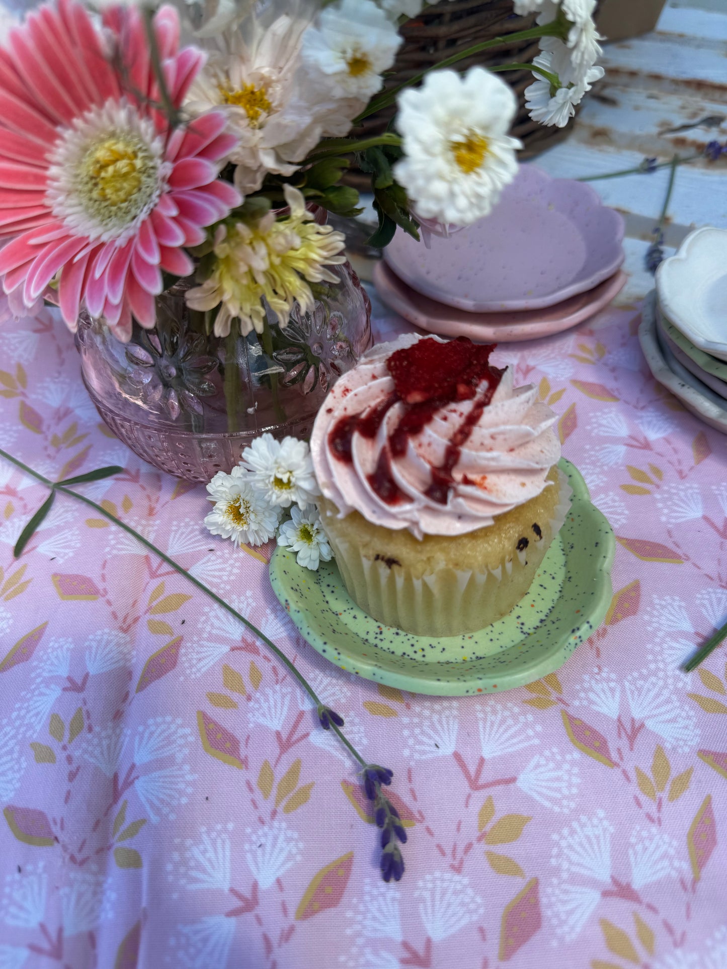 Cupcake Plate