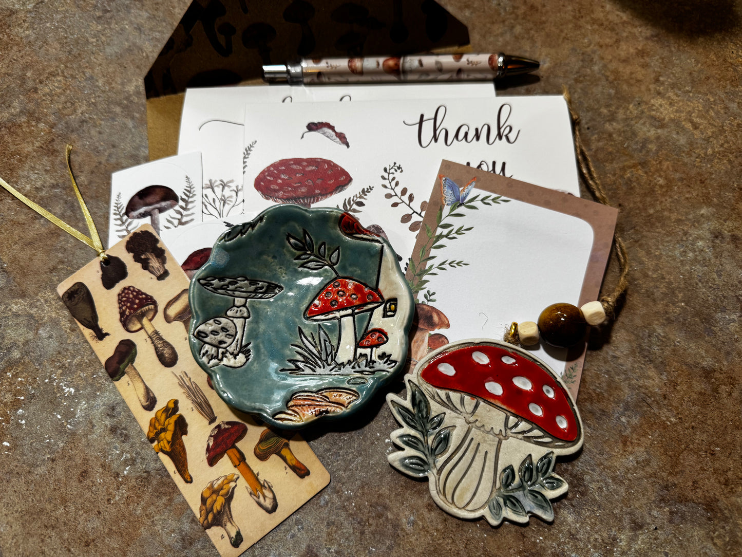 Box 3 Woodland Whimsy Mushroom Gift Set
