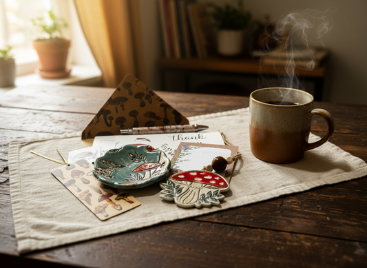 Box 3 Woodland Whimsy Mushroom Gift Set