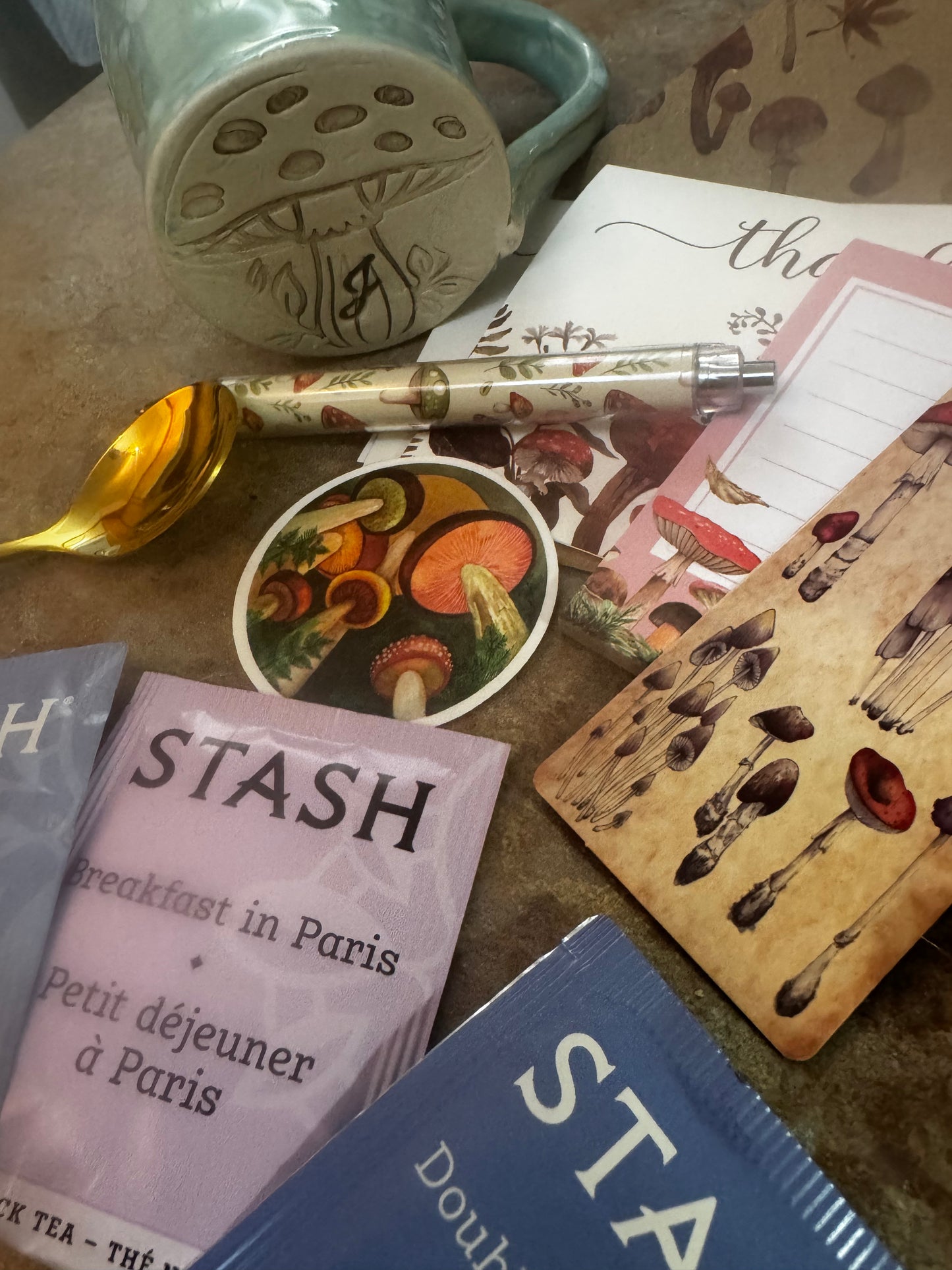 Mushroom Mug-Tea with Intention Gift Set