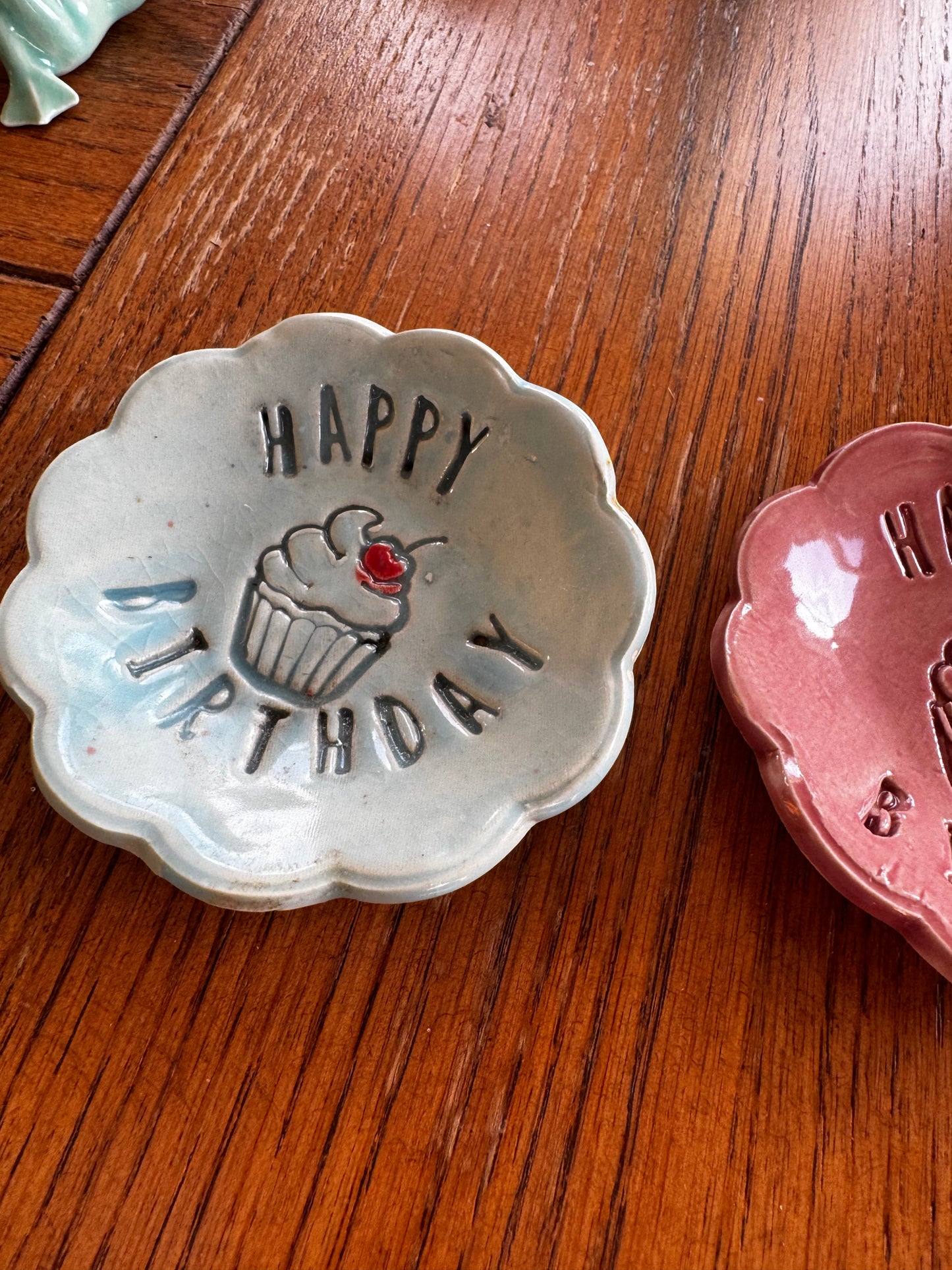 Trinket Dish - Happy Birthday